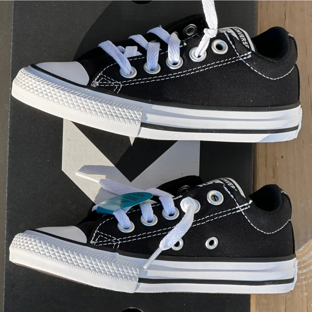 NEW Converse Chuck Taylor All Star Black CTAS Street - Toddler Little Kids Sz 11